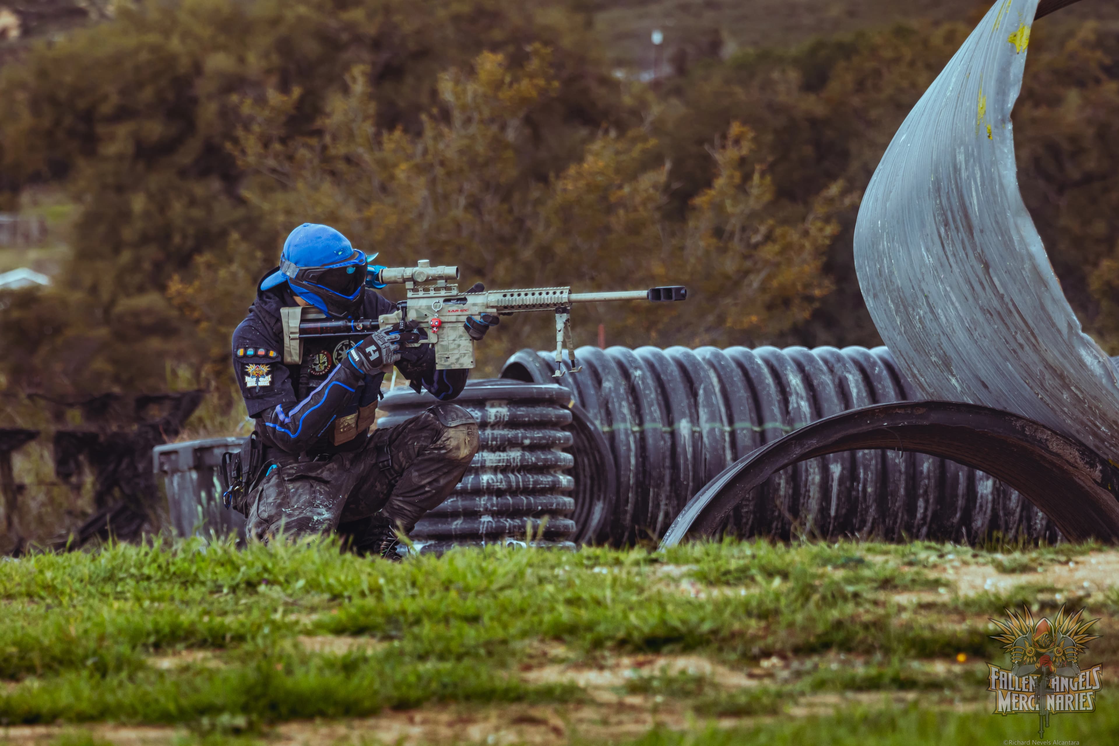 Magfed paintball precision gameplay